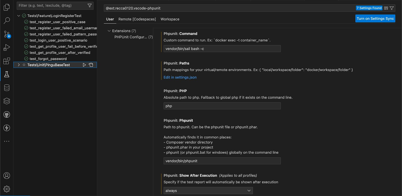 phpunit-vscode-config